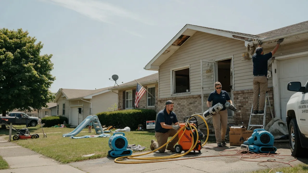 Water Damage Restoration in Salamonia, IN near me